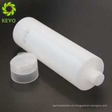 Cuidado de la piel jabón líquido dispensador de jabón bomba de plástico botella cosmética con tapa plegable
